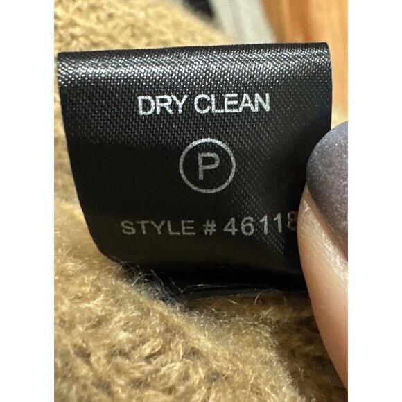 360 Cashmere Taliah Size M Belted 100% Cashmere Cardigan Color Toffee Tan - Picture 7 of 9